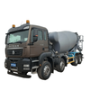 Sitrak 8x4 12cbm شاحنة خلاط الخرسانة