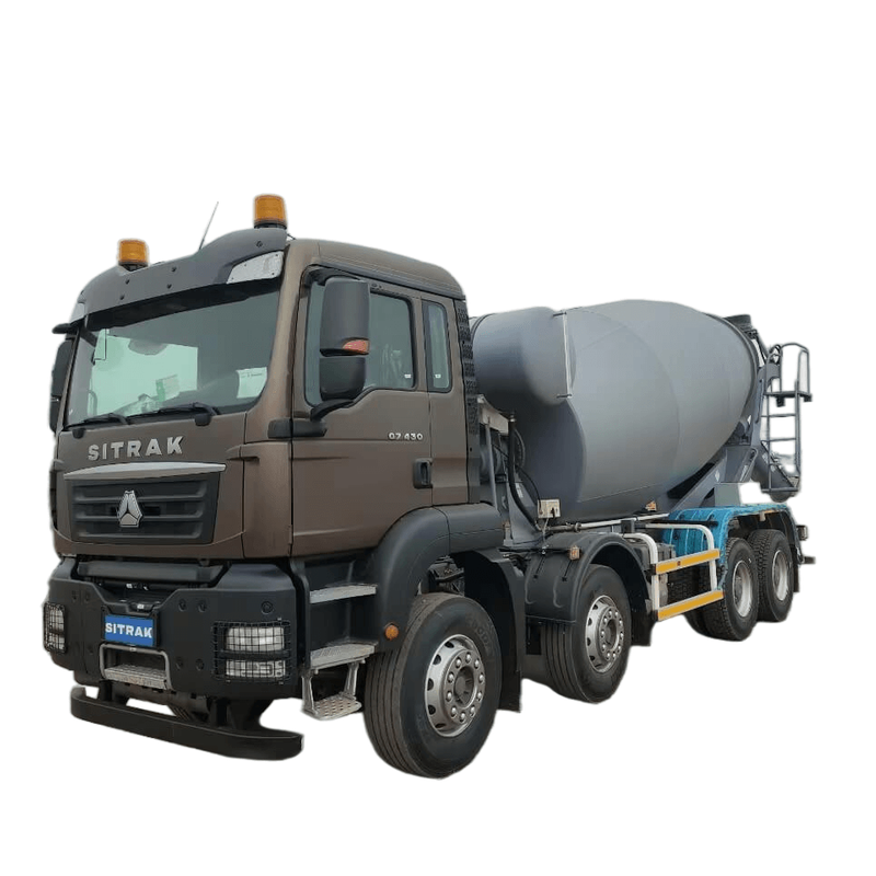Sitrak 8x4 12cbm شاحنة خلاط الخرسانة
