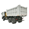 Sinotruk Howo 6x4 تفريغ شاحنة مع رافعة 