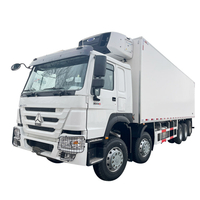 Howo 8x4 30T شاحنة تبريد الثلاجة