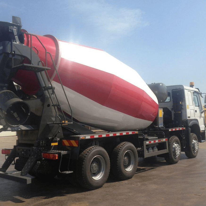 Sinotruk Howo 8x4 12cbm شاحنة خلاط خرسانية