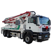 Sinotruk 37m 42m شاحنة مزخرفة الخلاط