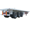 CIMC 3 Axles 40ft 40t مسطح مقطورة للجزائر