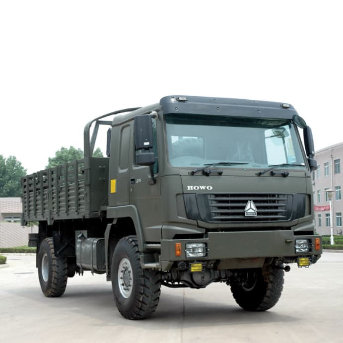 Sinotruk Howo 4x4 All Wheel Drive Cargo Chassis Truck 2 