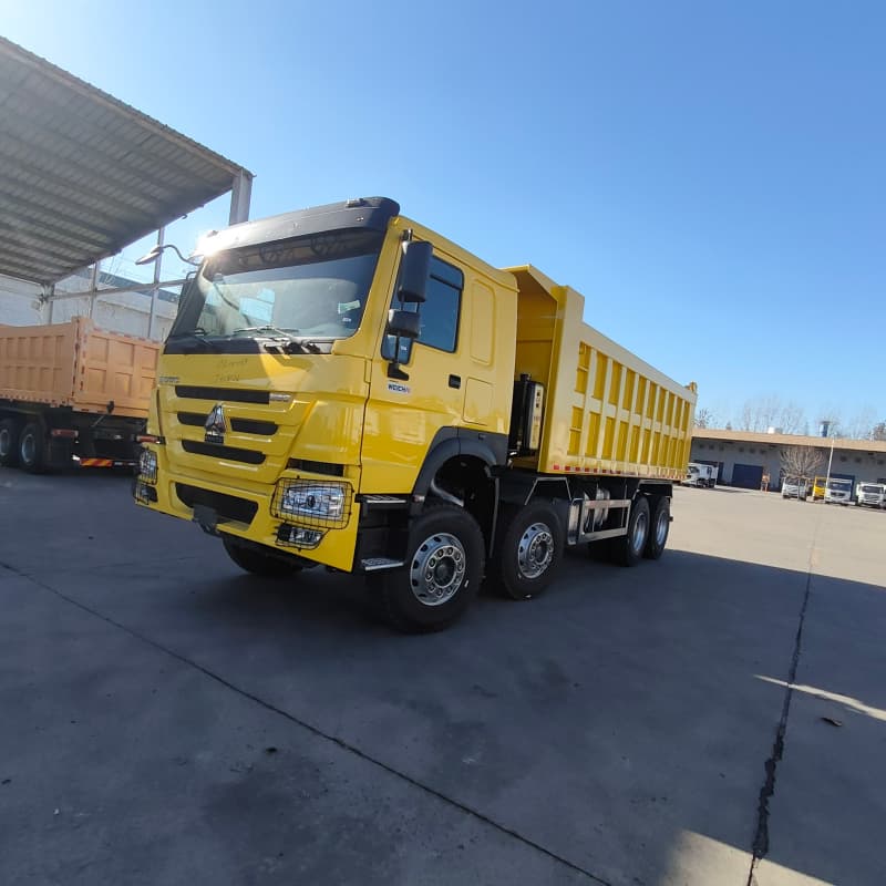 Howo 8x4 25cbm Dump Truck Truck for Tanzania في المخزون