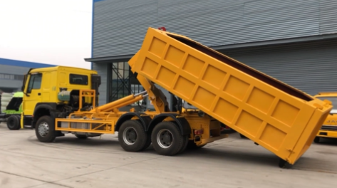 ساينو تراك HOWO 6X4 شاحنة القمامة ذات الخطاف