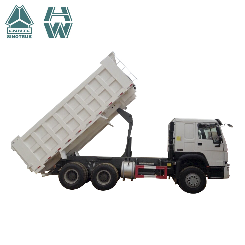 Sinotruk Howo 6x4 يمين الدافع الشاحنة تفريغ في المخزون من أجل تنزانيا