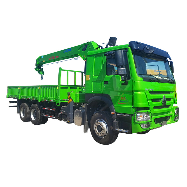ساينو تراك HOWO 6X4 12T شاحنة رافعة تلسكوبية