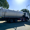 Howo 6x4 20cbm شفط الصرف الصحي لزامبيا