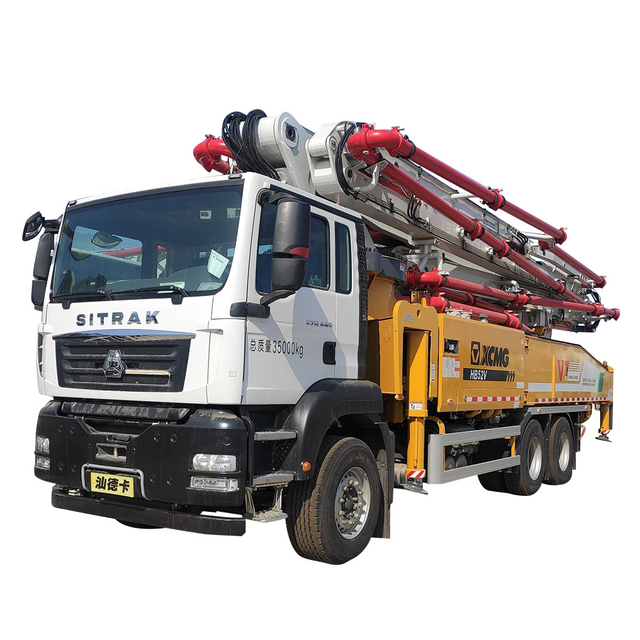 Sitrak 42m شاحنة شاحنة مضخة Beton Mixer
