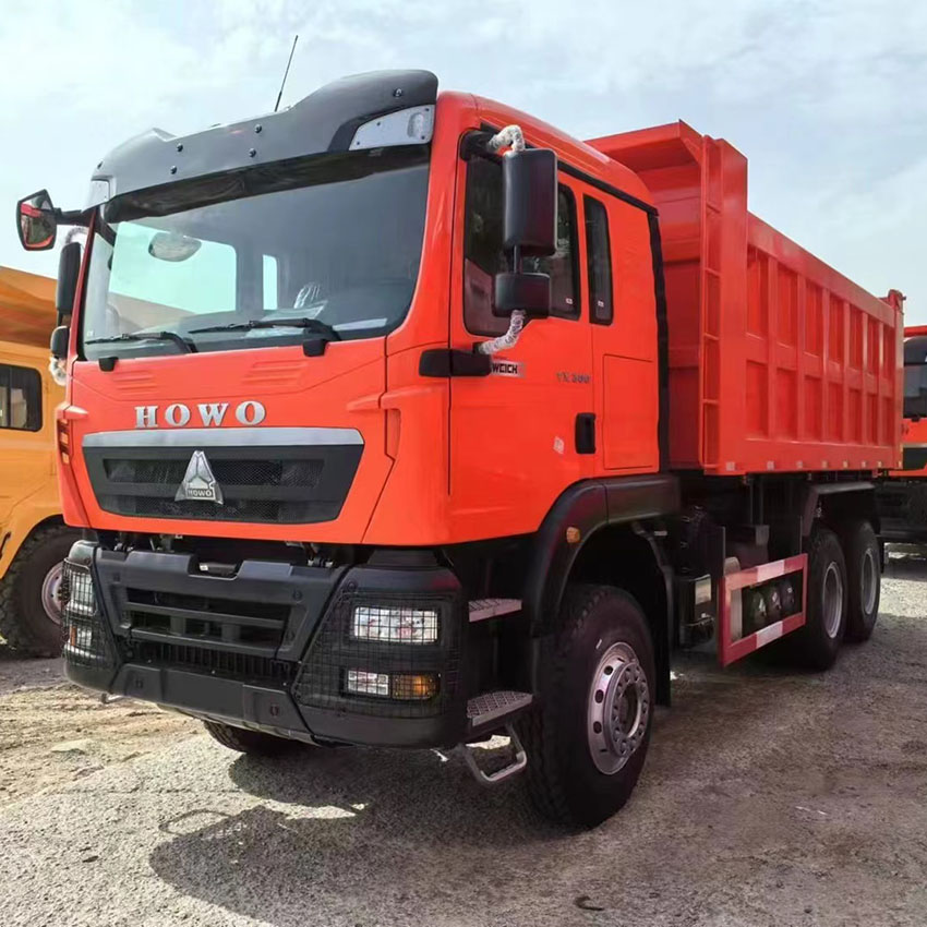 Sinotruk Howo TX 371HP DUMP TRACK جاهزة لمناقف السلام