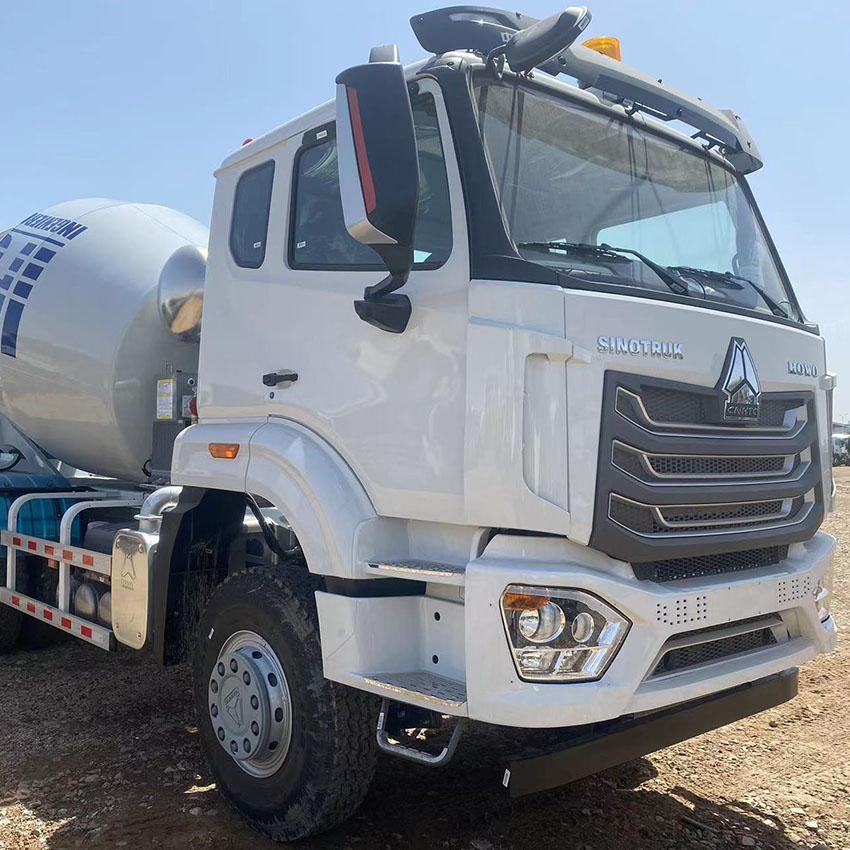 ساينو تراك HOWO NX 6X4 10CBM شاحنة خلط الخرسانة 4