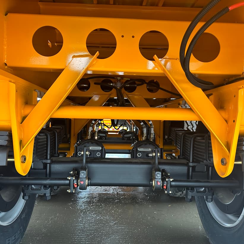 CIMC 3 محاور 60T نصف مقطورة ذات جدار جانبي