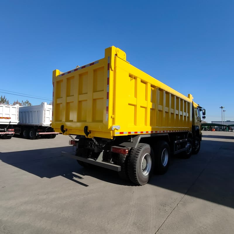 Howo 8x4 25CBM Dump Truck for Tanzania in stock5