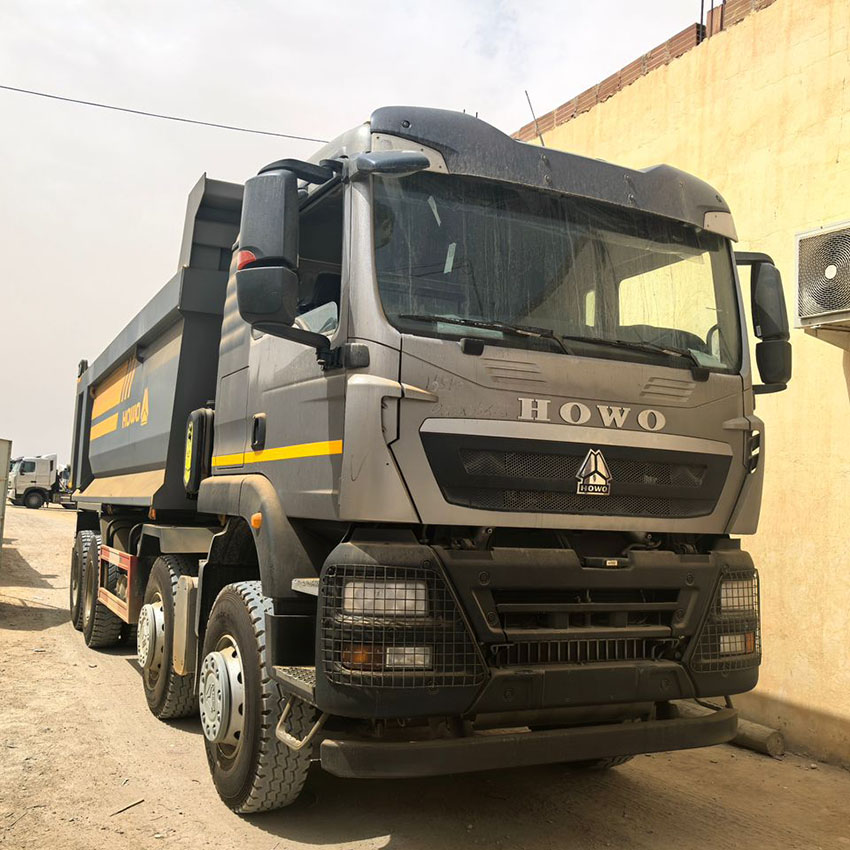 Howo TX 8x4 40T شاحنة دامبر ثقيلة في الجزائر