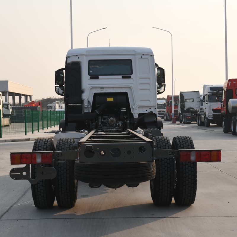 TX 4X2 280HP هيكل شحن مع قاعدة عجلات 4700 مم للجزائر