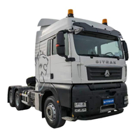 Sitrak 480HP شاحنة جرار العجلات 10 عجلات شديدة التحمل لمقطورة تيبر