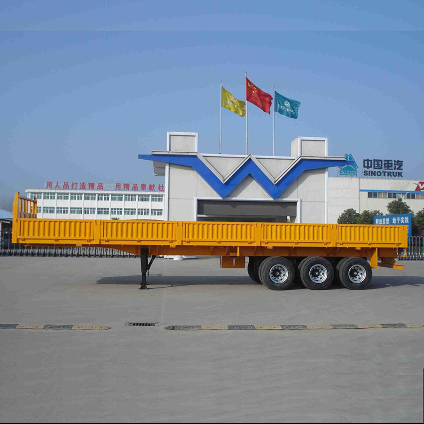 CIMC 3 Axles 40T Drop Side Trailer للجزائر