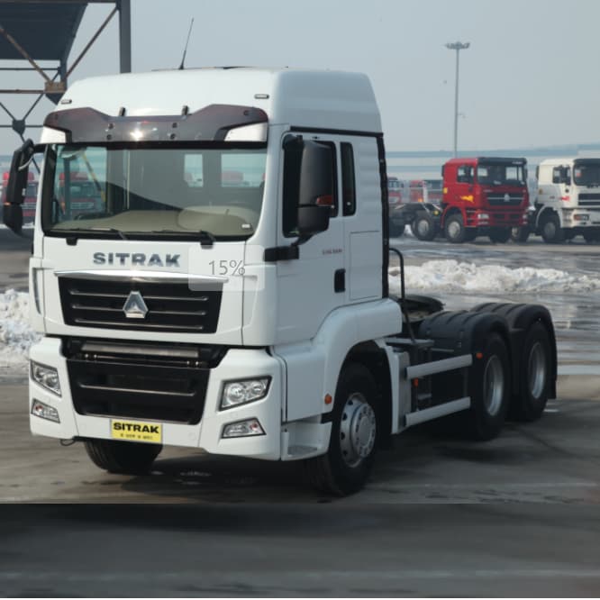 Sitrak 6x4 480HP Truction Truction for Flatbed Trailer for Algeria 4 