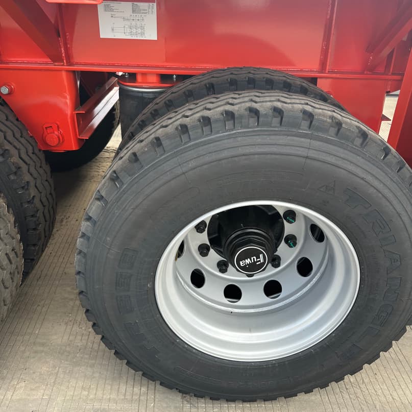 CIMC 3 Axles 60T Drop Side Trailer للجزائر