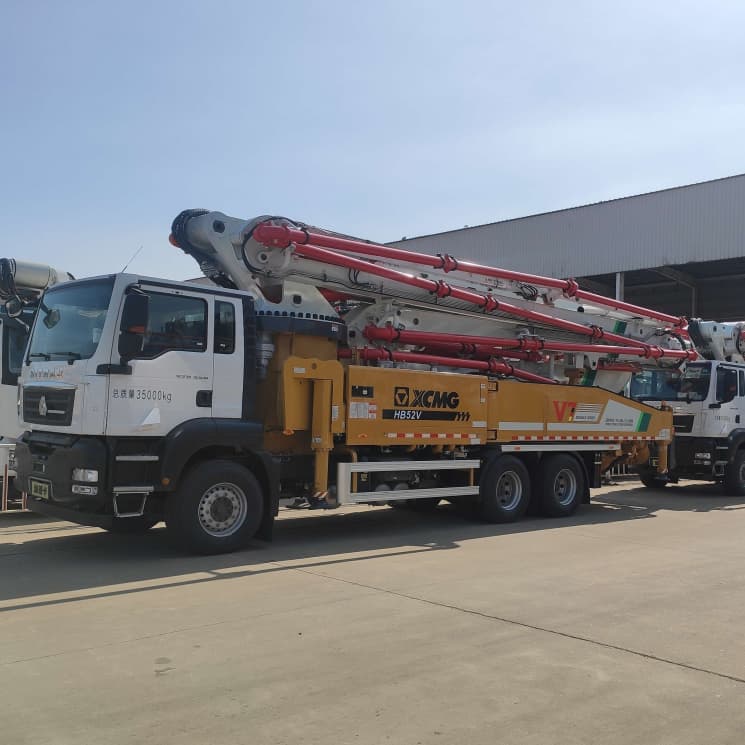 Sinotruk 37m 42m الخرسانة الخرسانة