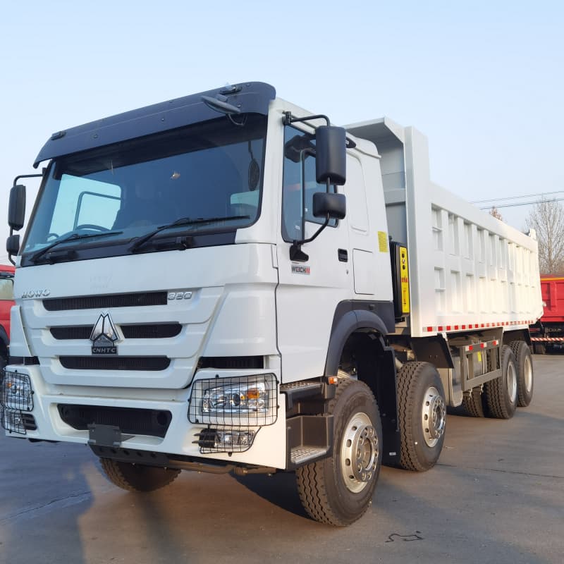 Howo 8x4 25cbm Dump Truck truck for Tanzania in Stock 3 