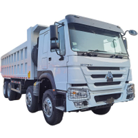 Howo 8x4 25cbm Dump Truck Truck for Tanzania في المخزون