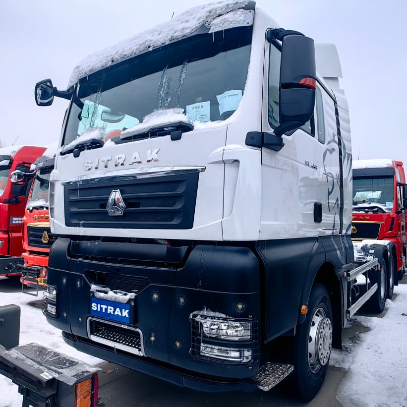 G7 6x4 محرك الرجل الثقيل 480HP Truct