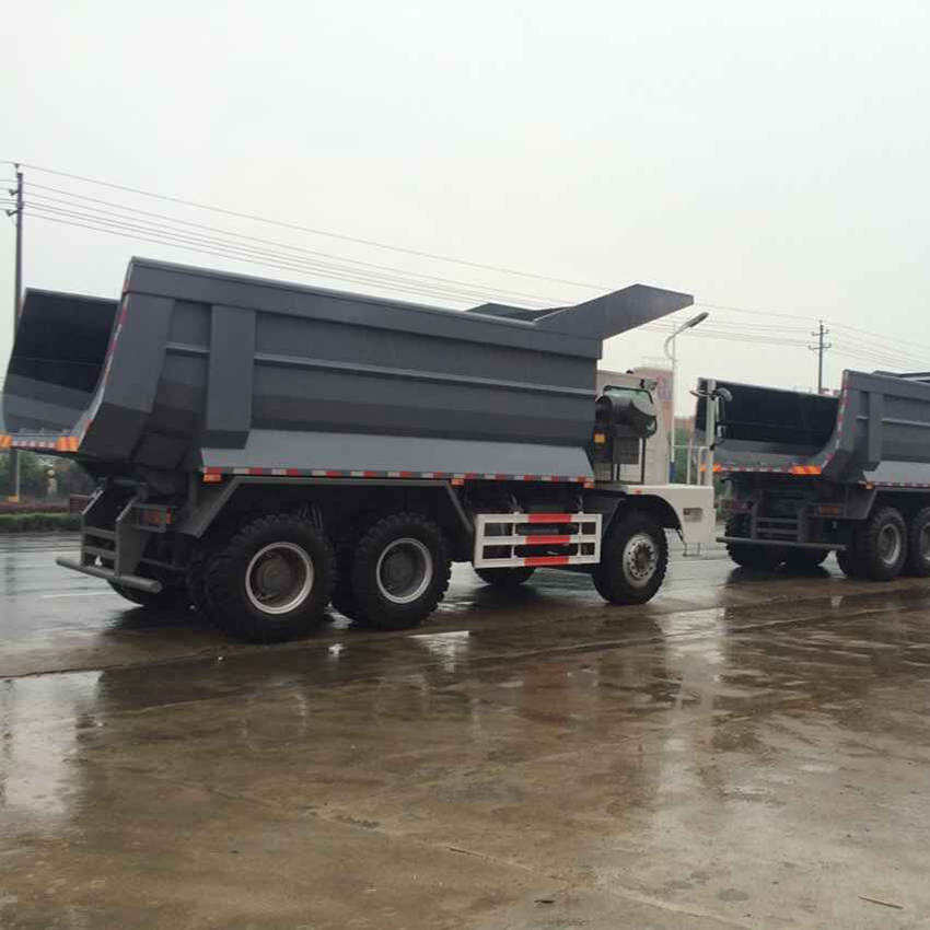 ساينو تراك HOWO 6X4 90T شاحنة قلابة للتعدين 5