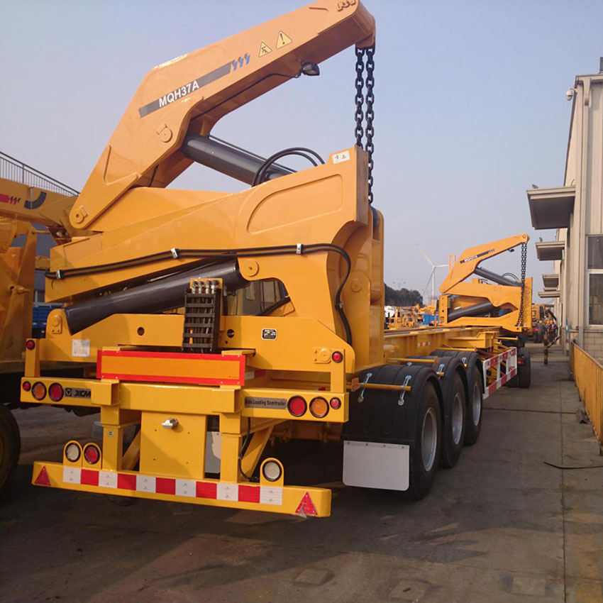 XCMG 3 محاور رفع جانبية مقطورة 5