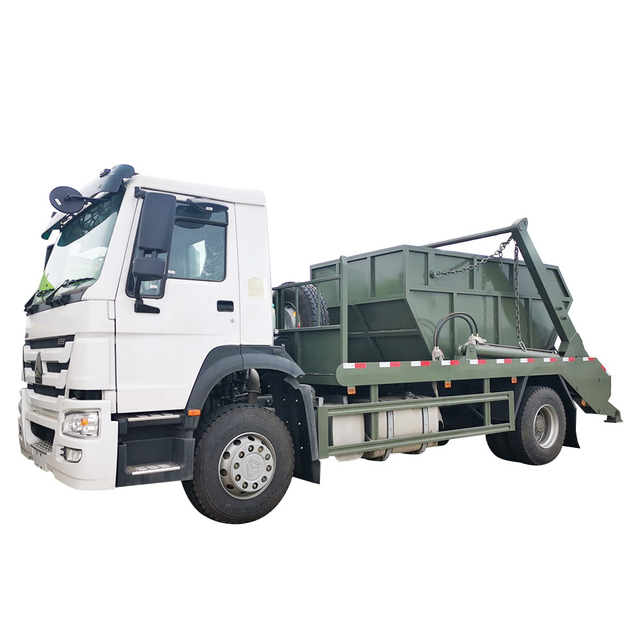 SINOTRUK HOWO 4X2 8CBM شاحنة القمامة الثقيلة
