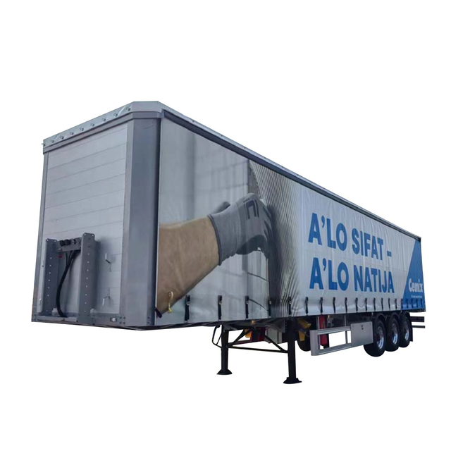 CIMC 3 محاور 40T ستارة مقطورة للجزائر