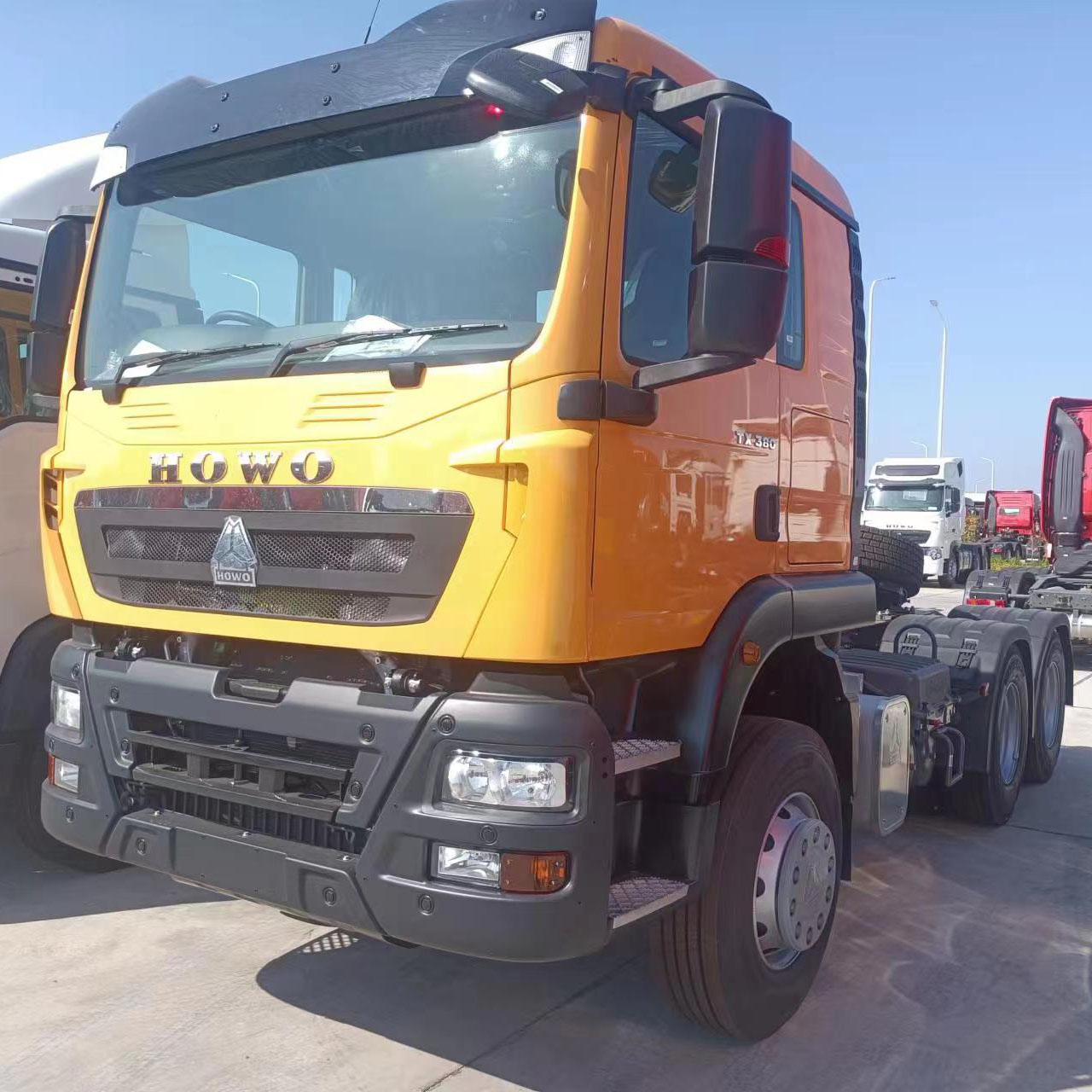 Sinotruk Howo TX 6x4 430HP Truction Truck for Algeria