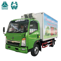 شاحنة التبريد الخفيفة HOWO 4X2 5T