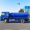 Howo 4x2 12000 لتر 12CBM شاحنة مياه الصرف الصحي
