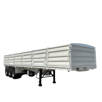 CIMC 3 محاور 40T 800mm مقطورة جانبية للجزائر