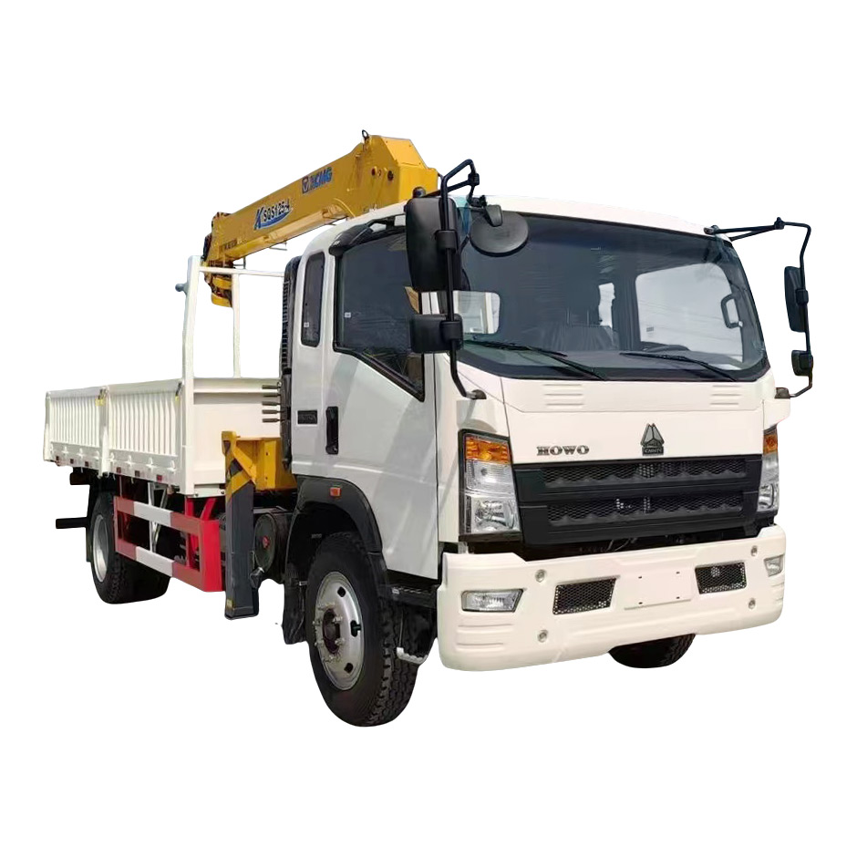 ساينو تراك HOWO 4X2 5T شاحنة رافعة تلسكوبية