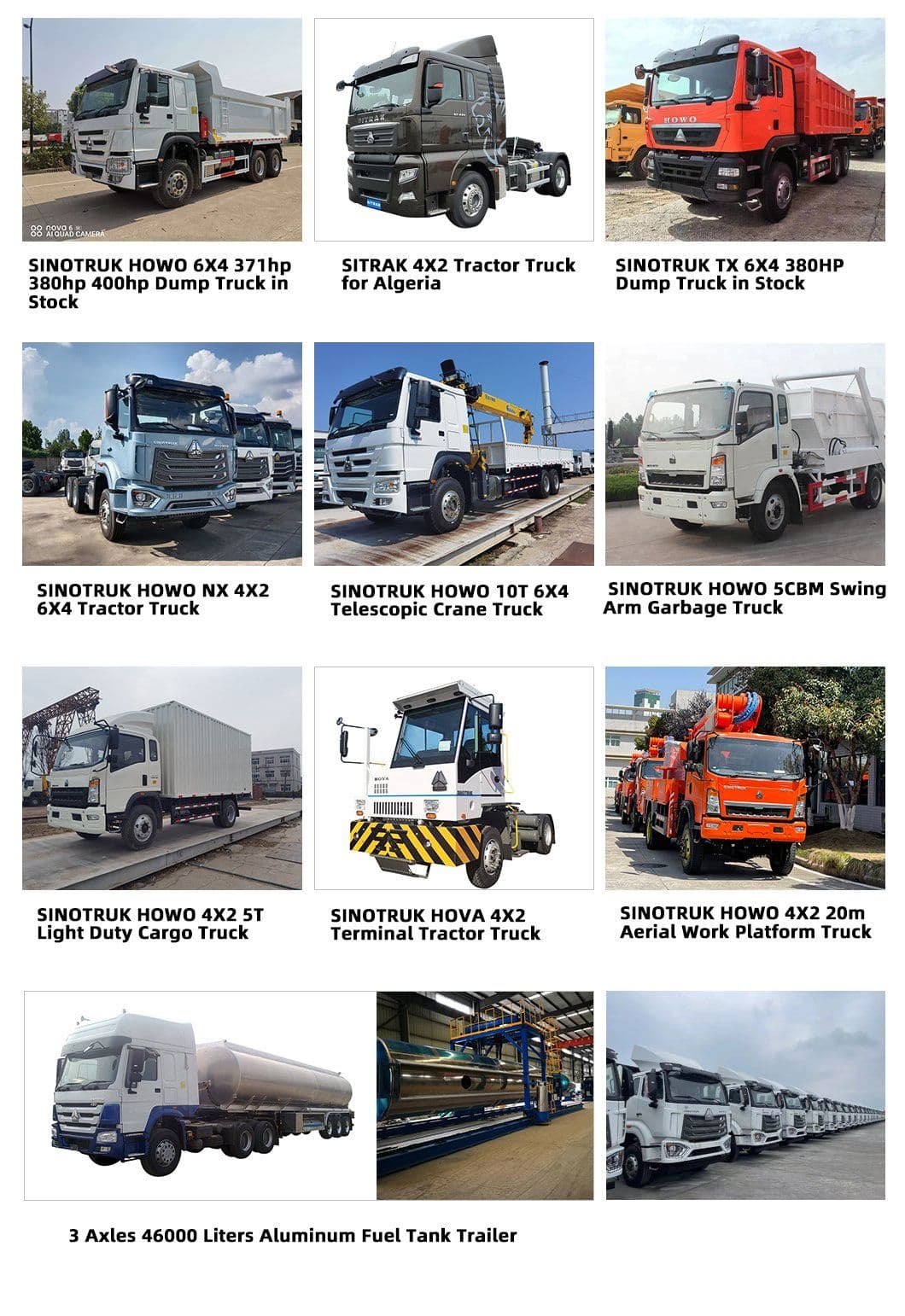 منتج Sinotruk