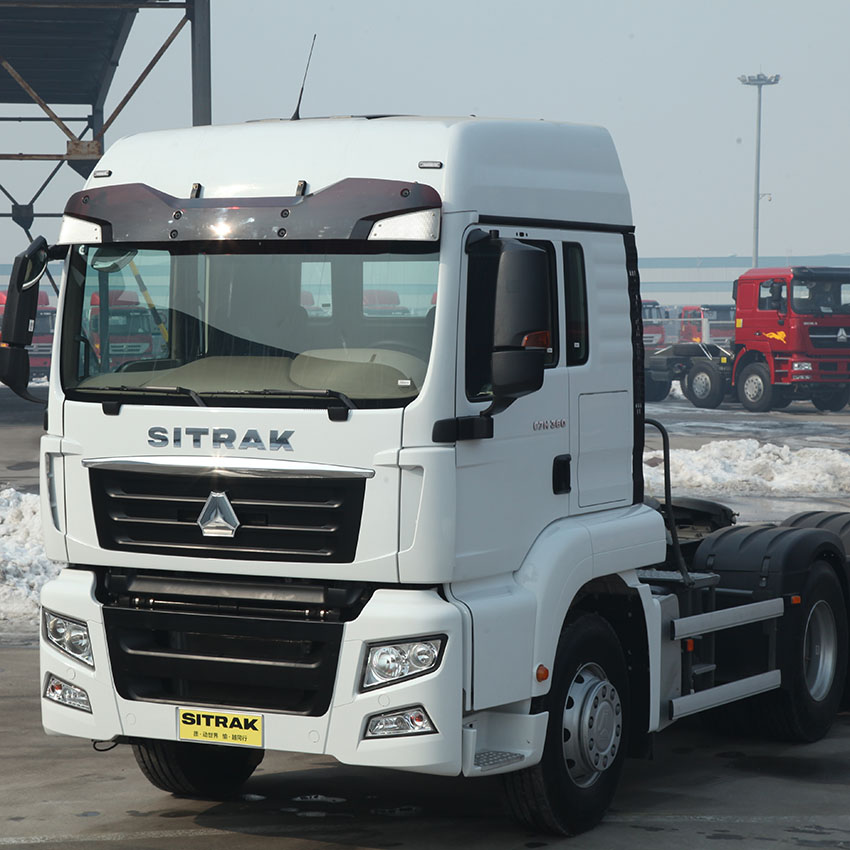 Sitrak 6x4 480HP Truction Truck مع انتقال يدوي