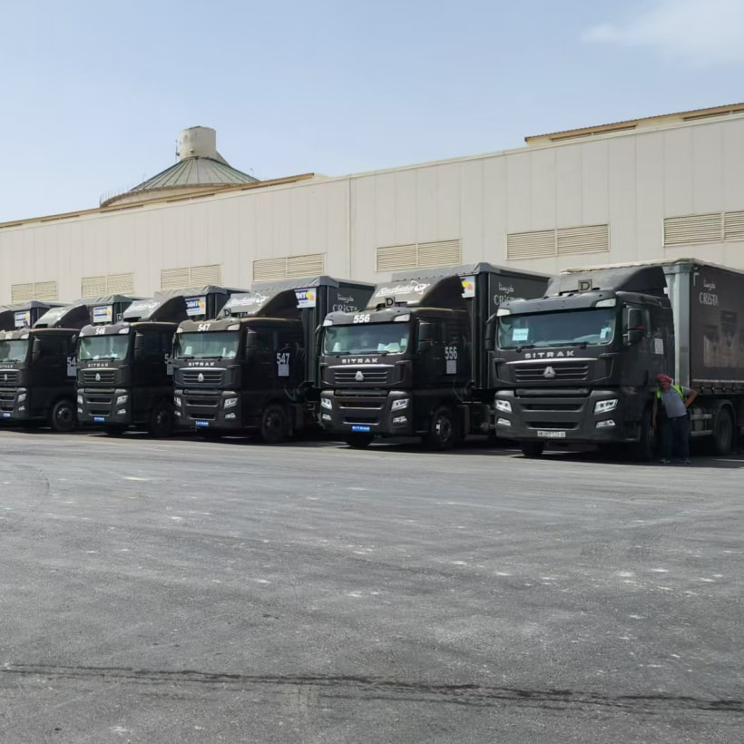 Sitrak 4x2 Euro III Man Engine Biskra Truction Truck 4 